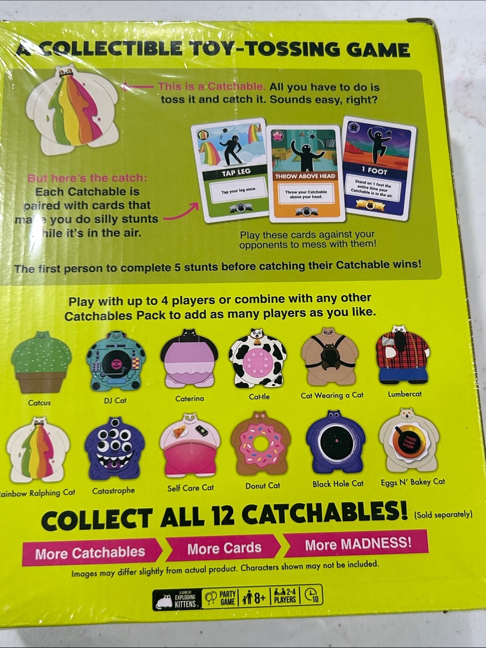 Exploding Kittens Catchables Collectible Toy-Tossing Cat Set - Multi Color - Picture 7 of 10